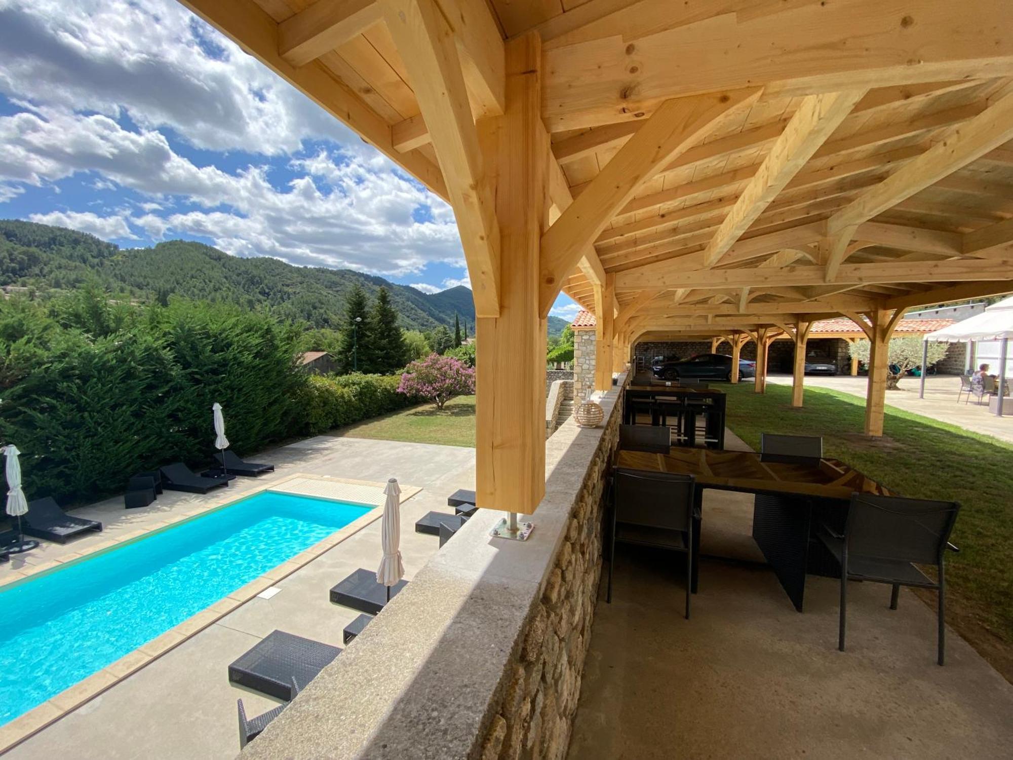 Bed and Breakfast Domaine Les Buis Saint-Fortunat-sur-Eyrieux Экстерьер фото